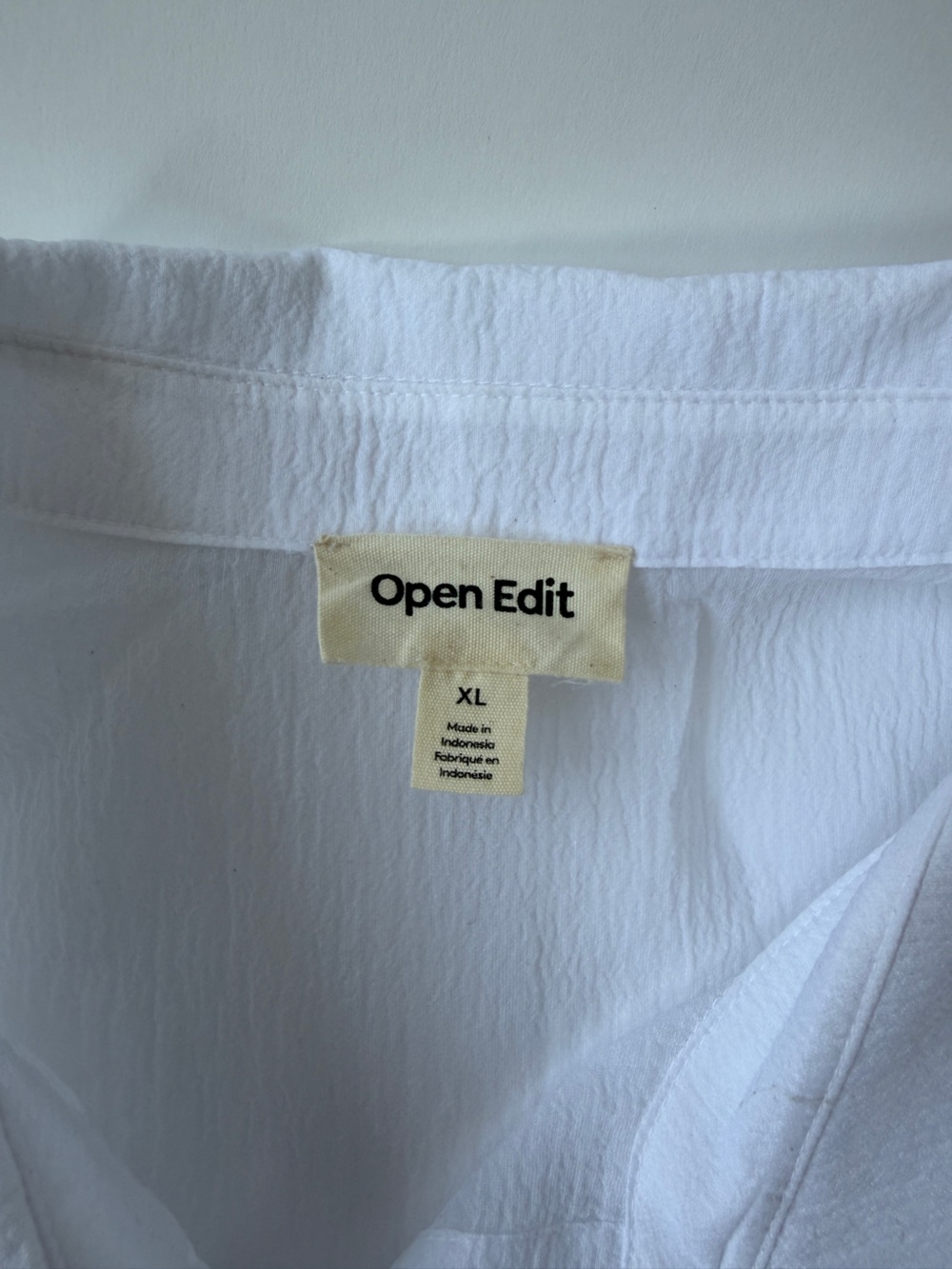 Open Edit Sheer Button-Up Shirt - Picture 5 of 8